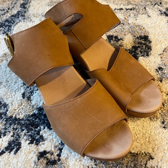 Leather Clog Sandals - Picture 5 of 6